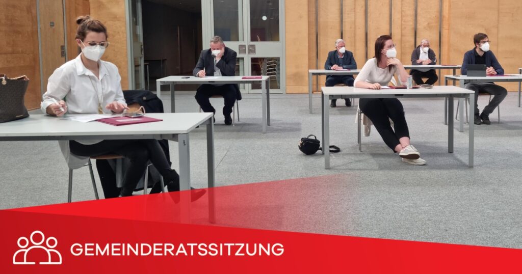 Referatsaufteilung in der 2. Gemeinderatssitzung