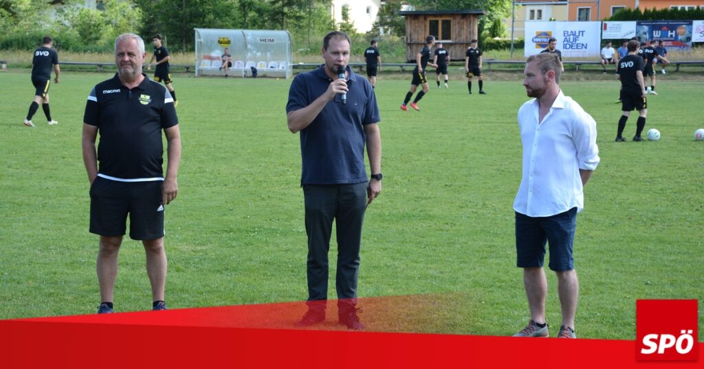Er&ouml;ffnung des neuen Sportparks des SV Oberglan!